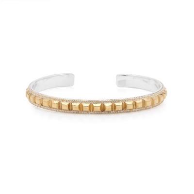 Studded Stacking Cuff - Gold